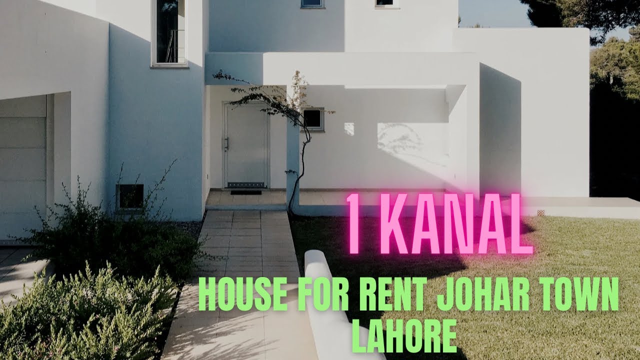 1 Kanal House For Commercial Use on Rent In Johar Town Lahore