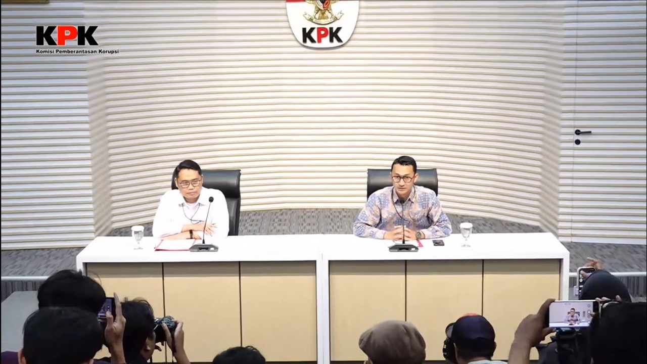 LIVE: KONFERENSI PERS TANGKAP TANGAN DUGAAN TPK DI DITJEN BEA CUKAI & KPP MADYA BANJARMASIN