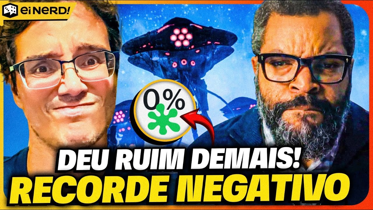 0% NO ROTTEN TOMATOES! O NOVO GUERRA DOS MUNDOS É UM DESASTRE?