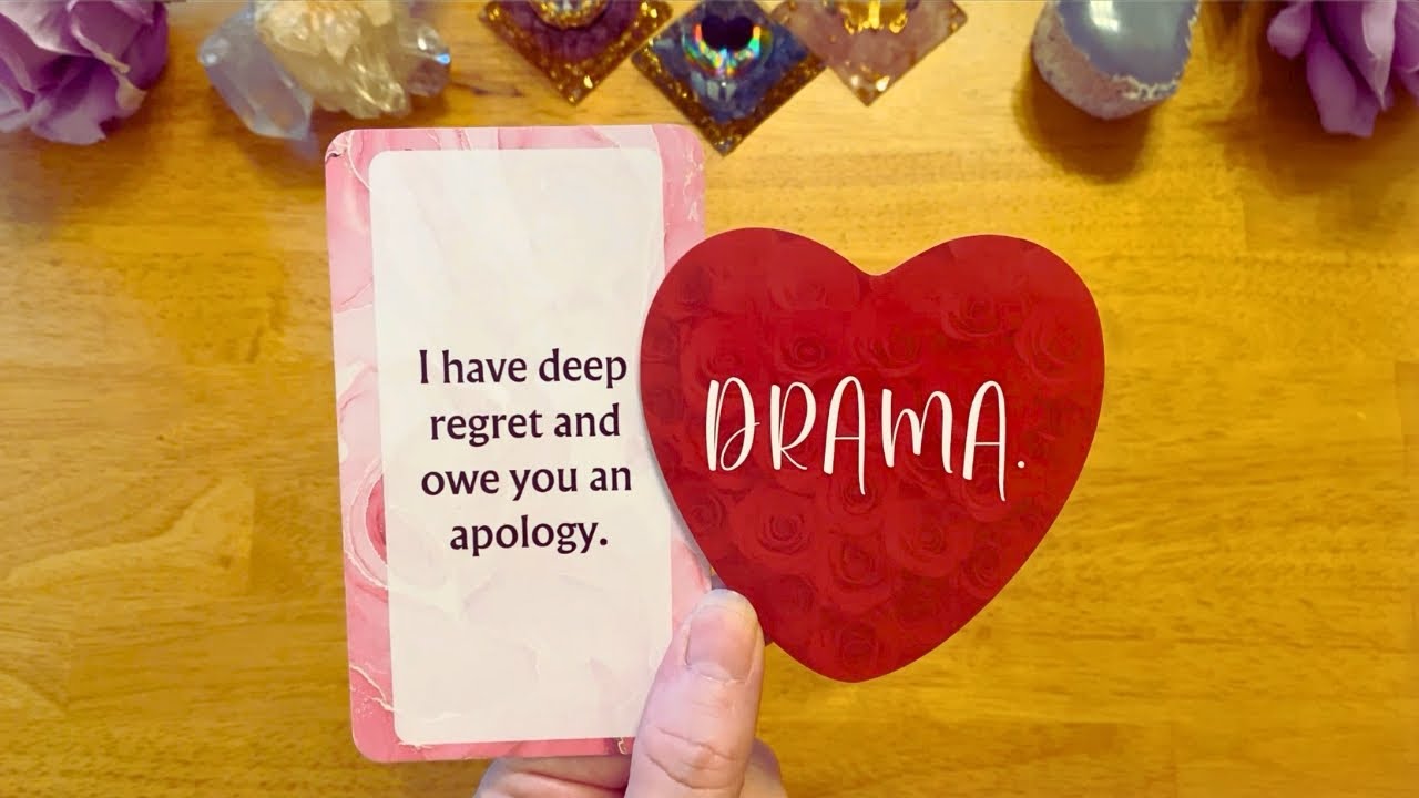 I REGRET ALL THE DRAMA! 😢 CAN YOU ACCEPT MY APOLOGY? ♥️ (COLLECTIVE LOVE TAROT READING) #love #tarot