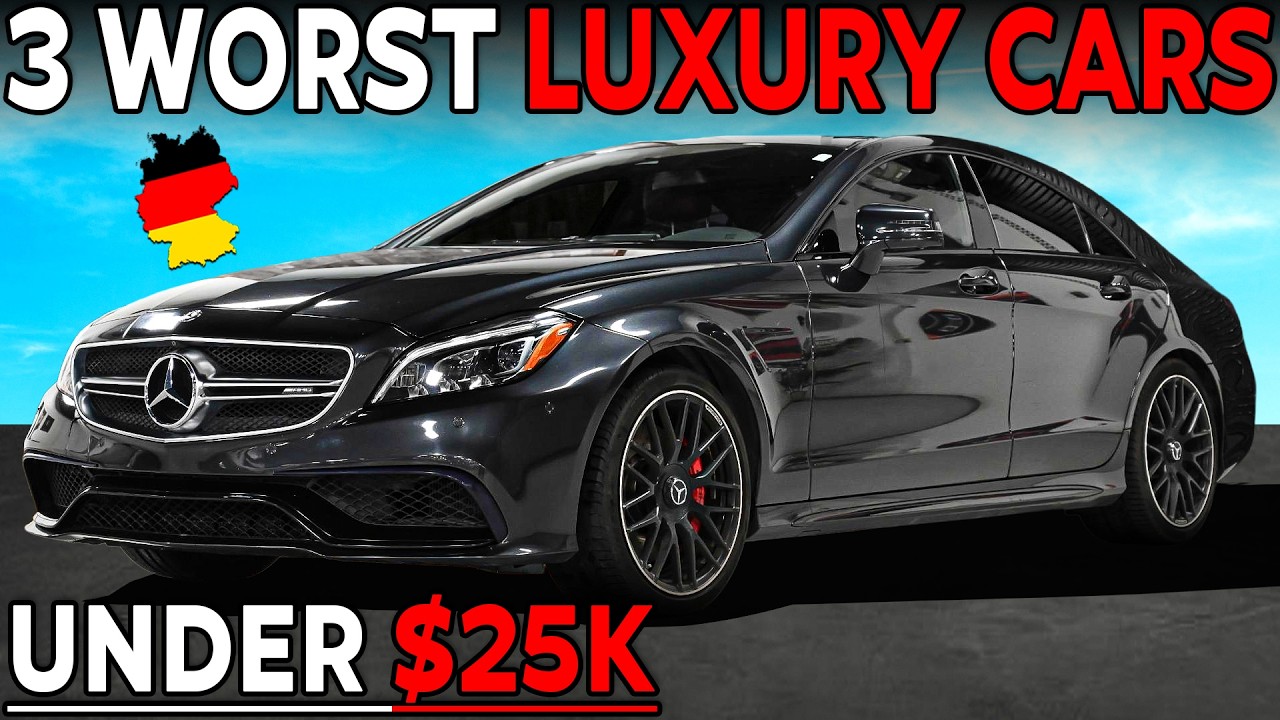 3 WORST and 4 BEST GERMAN LUXURY CARS Under $25k (AVOID)