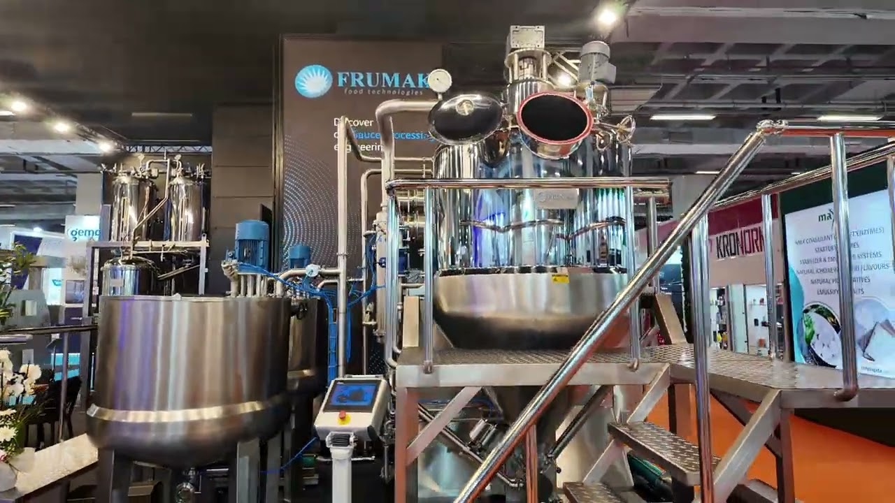 FRUMAK | SOS URETIM UNITESI 1500 LT ( SAUCE PRODUCTION UNIT )
