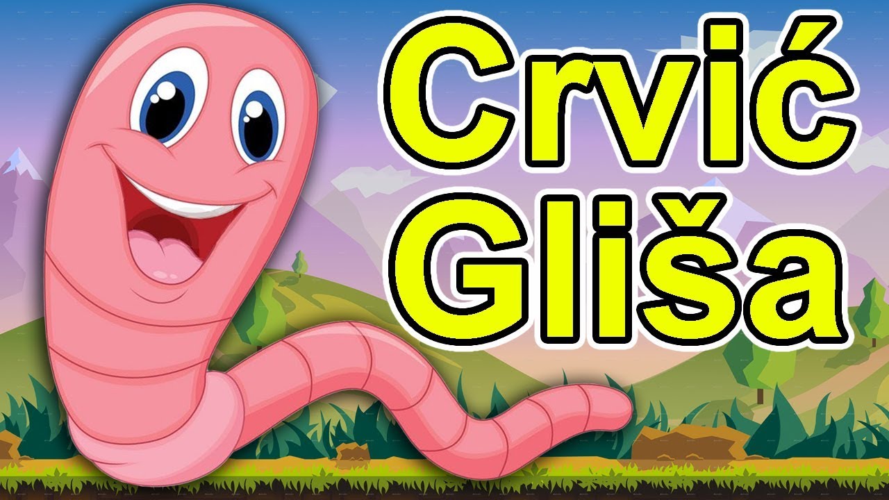 Crvić Gli&scaron;a - HIT PESMICA za decu | Dečija pesma o životinjama | Muzika za bebe | Crvic Glisa | Worm