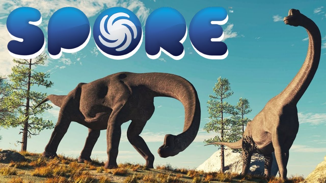 JUEGO como un DINOSAURIO en SPORE