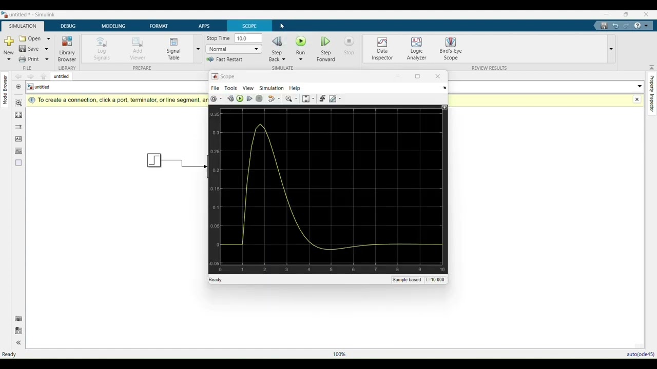 TP sur les fonctions de transfert MATLAB/SIMULINK