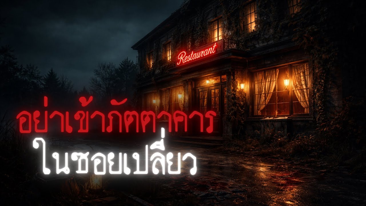 อย่าเข้าภัตตาคารในซอยเปลี่ยว - Creepypasta ไทย