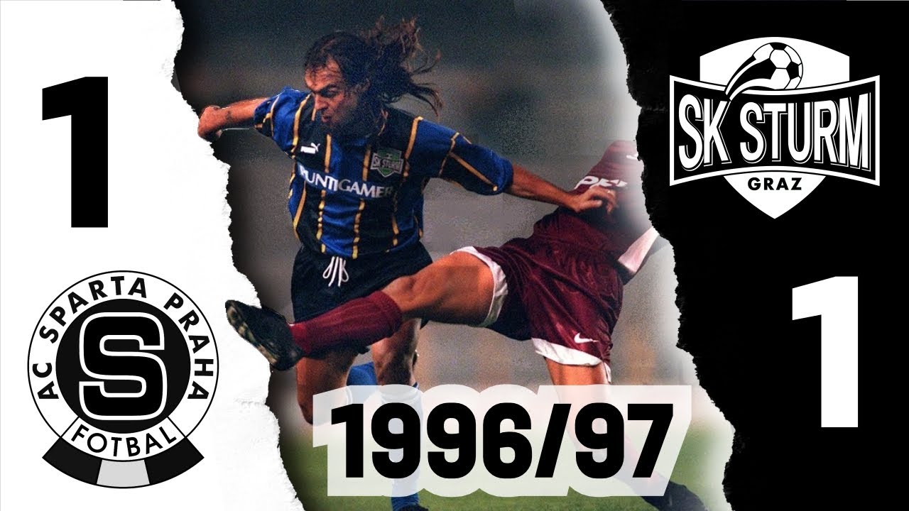Sparta Prag - SK Sturm Graz 1-1 | Cup der Cupsieger 1996 | Spiel in voller Länge