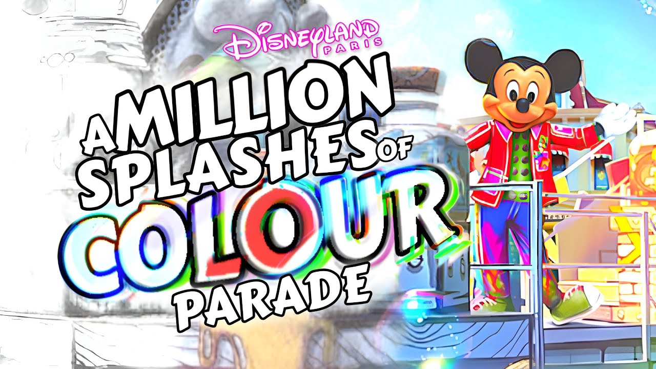 A Million Splashes of Colour Central Plaza Soft Opening Disneyland Paris