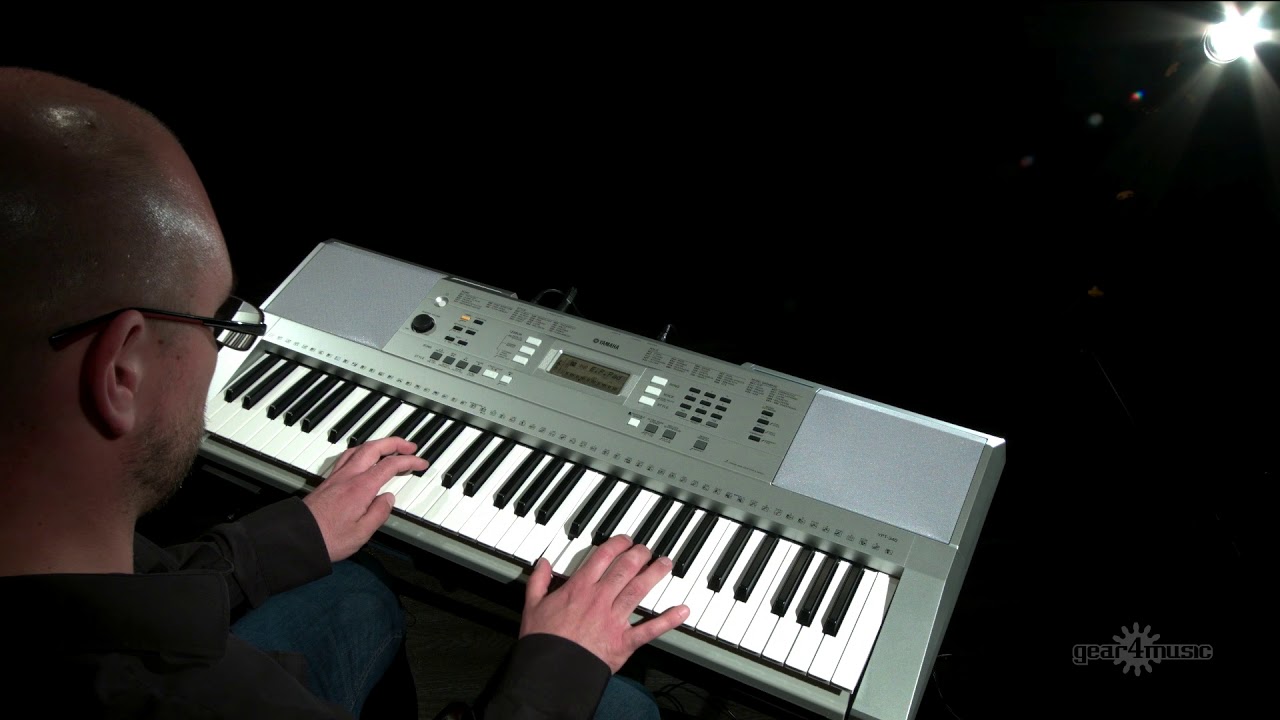 Yamaha YPT 340 Portable Keyboard | Gear4music demo