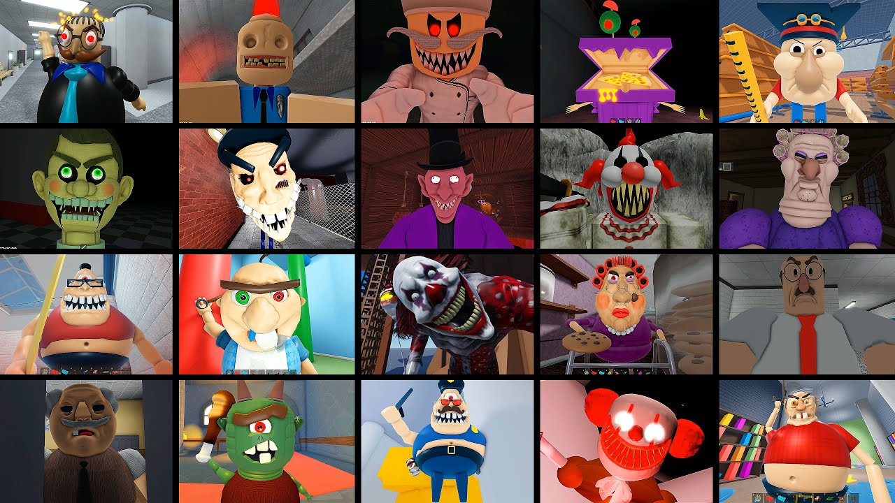 EPIC SCHOOL ESCAPE,ESCAPE BAD BOSS OBBY,SIREN COP'S PRISON!,Team Dentist,Tim Farm,ROBLOX JUMPSCARES