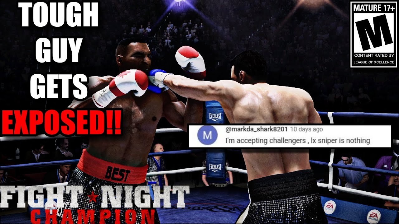 TOP 100 CANADIAN TOUGH GUY TRASH TALKER GETS CONFRONTED!!-Fight Night Champion Top 100