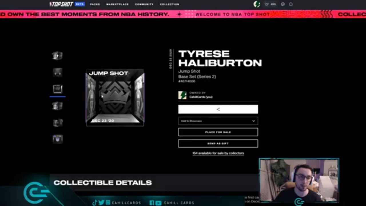 NBA TopShot - 101, Pack Openings, Marketplace Browsing