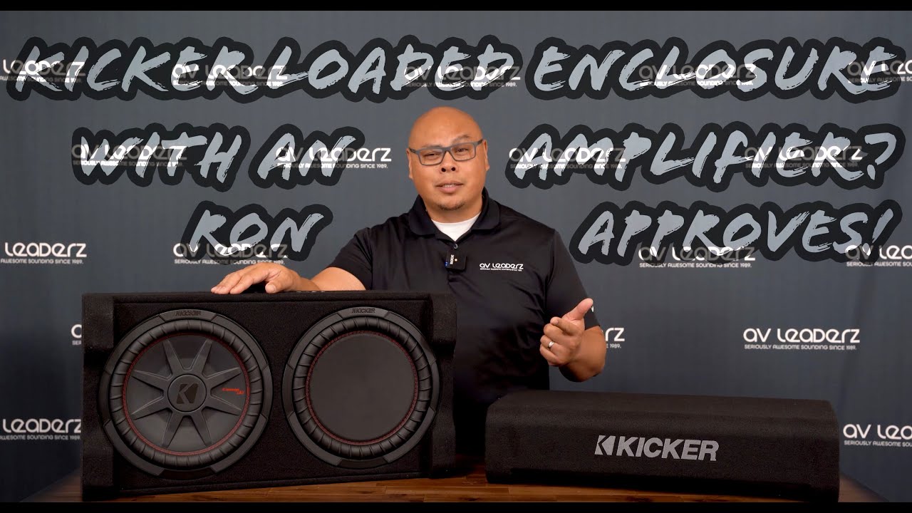 Низкопрофильный корпус Kicker, обеспечивающий мощный бас: Kicker PTRTP.
