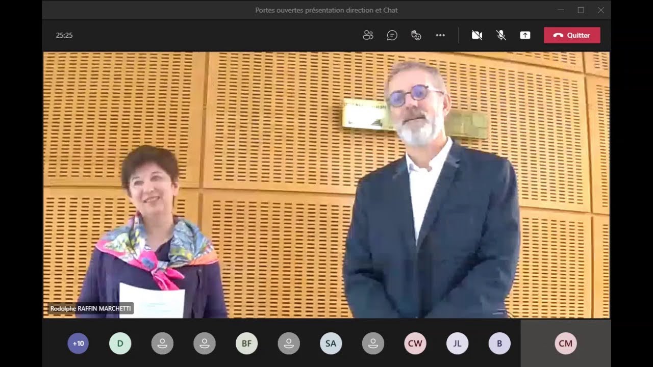 Présentation générale   JPO RUDLOFF 2021