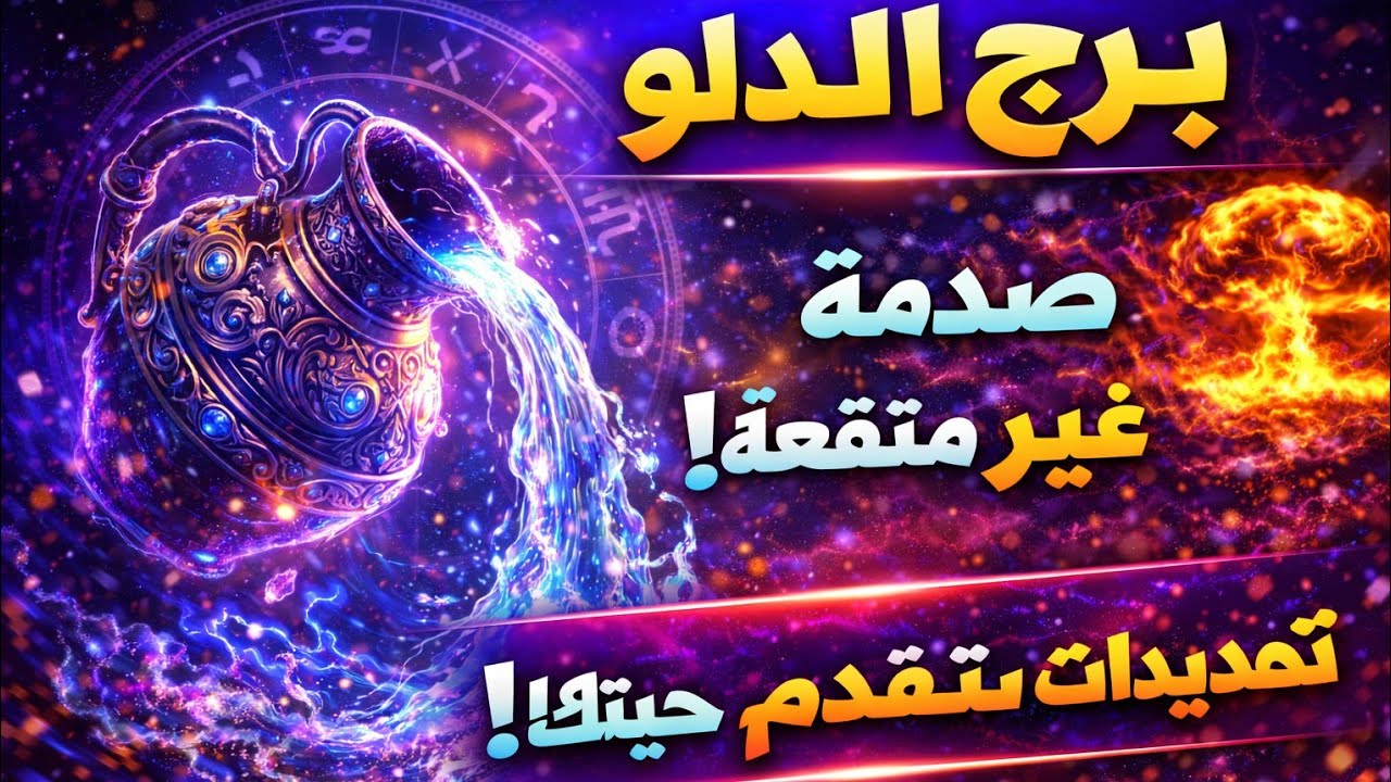 برج الدلو اليوم 🌛🌜 استعد لعوده شخص يحبك 🌺 هديه غير متوقعه ثلاث اخبار مفرحه وسعيدة 🥳 