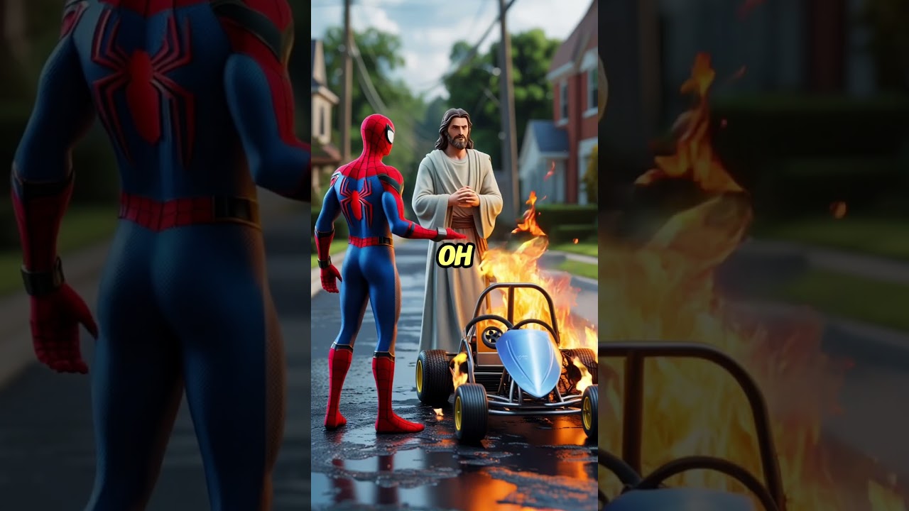 Spider-Man potrzebuje pomocy Jezusa! Co zrobił Jezus? #quizjezusowy #quizbiblijny #quiz