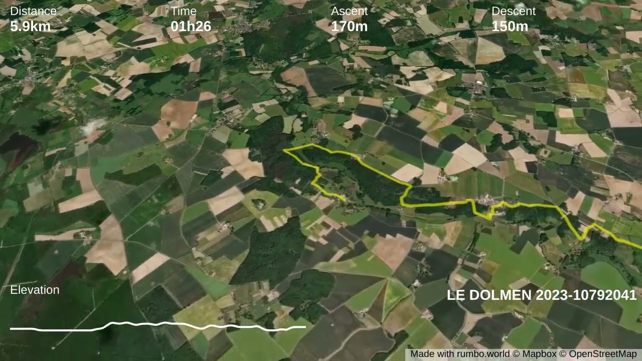 VIDEO TRAIL 23km Le Dolmen 2024