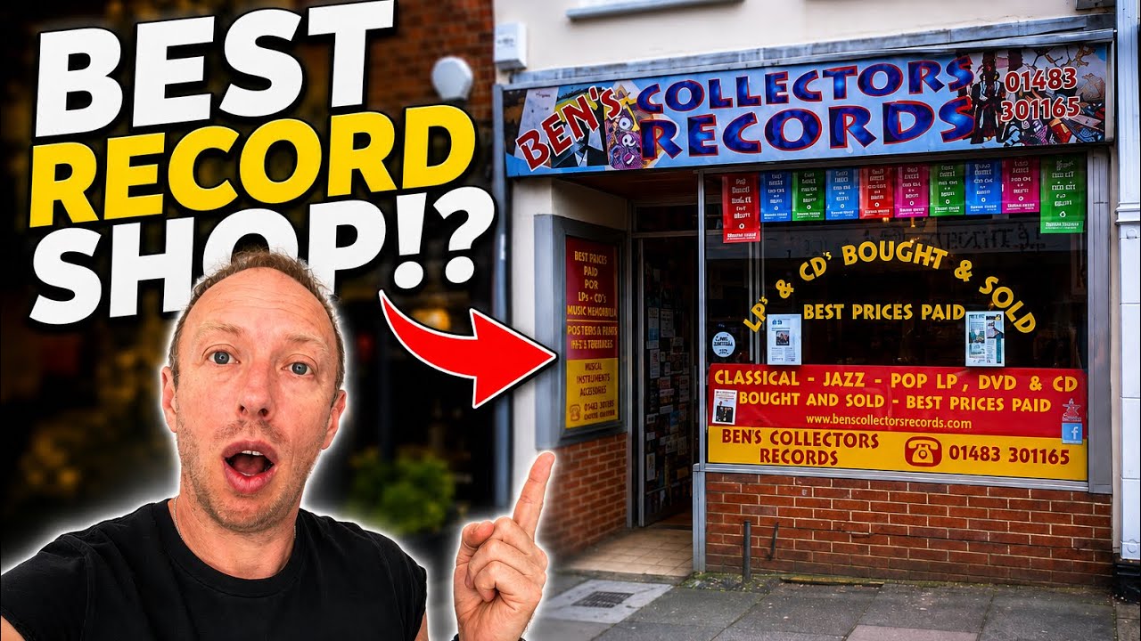 Is this the perfect record store? | Ben&rsquo;s Collectors Records Guildford 