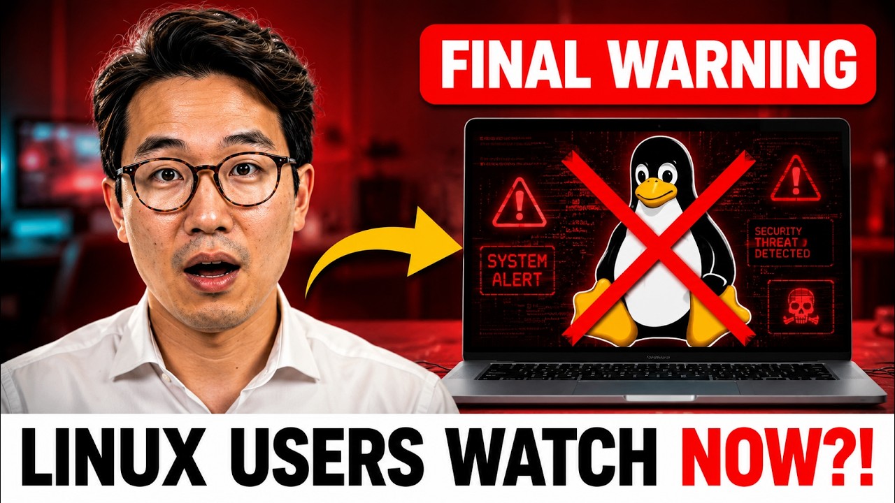 STOP Everything! If You Use LINUX, You Need to Watch This NOW!