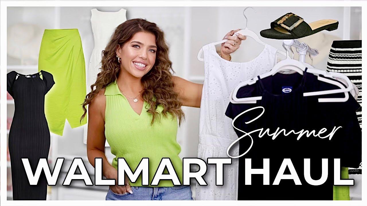 WALMART FASHION TRY ON HAUL 2023 🍋  15 Walmart Summer Fashion Finds #WalmartFashion #WalmartHaul