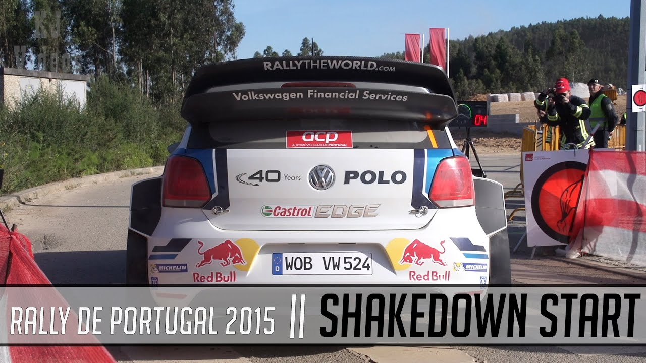 WRC Rally de Portugal 2015 || SHAKEDOWN  START || PURE SOUND