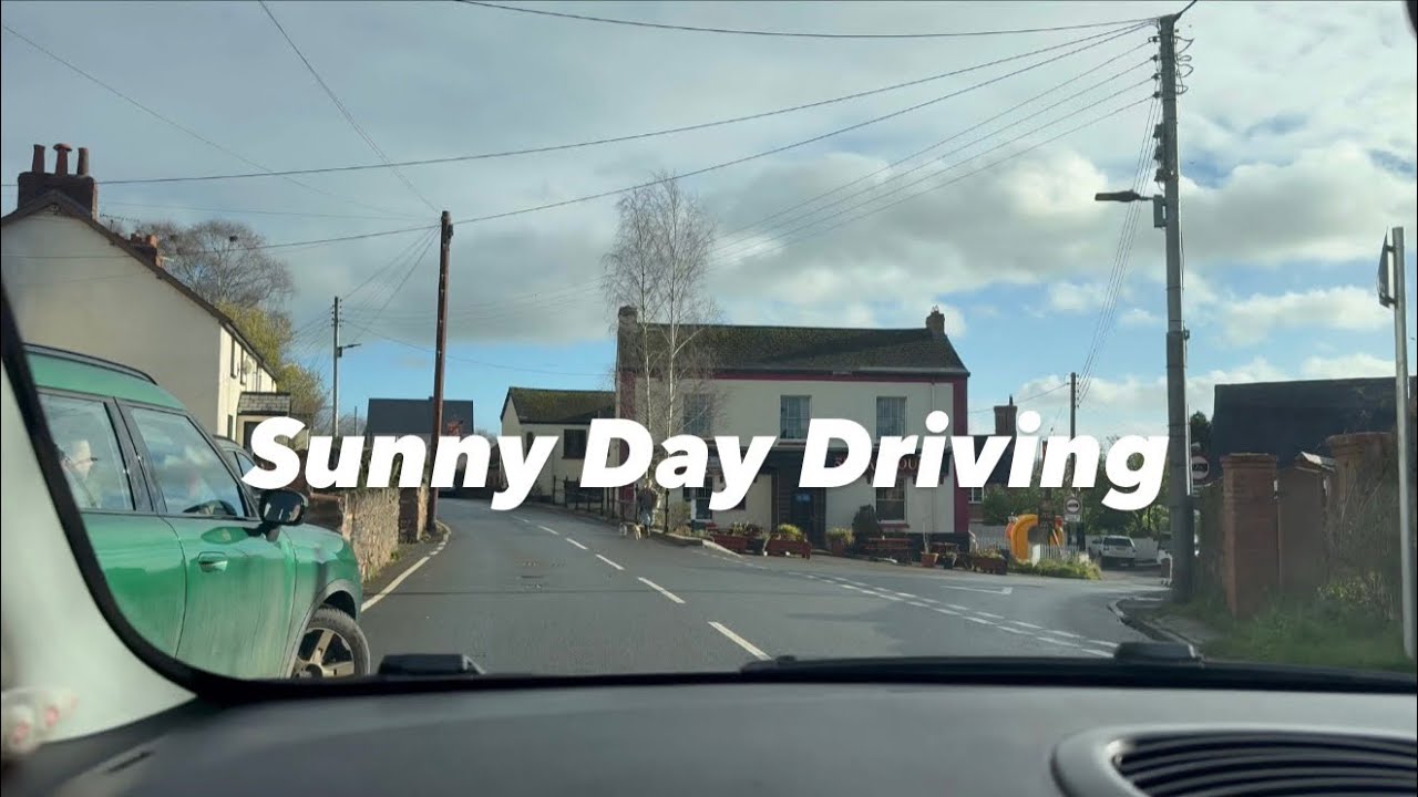 No Rain Drive Sunny Day In The Westcountry 