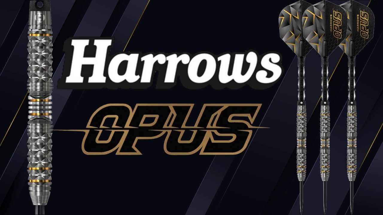 Test des@Harrows Darts OPUS - 90% Tungstène - 21g - Fléchettes Pointes Acier
