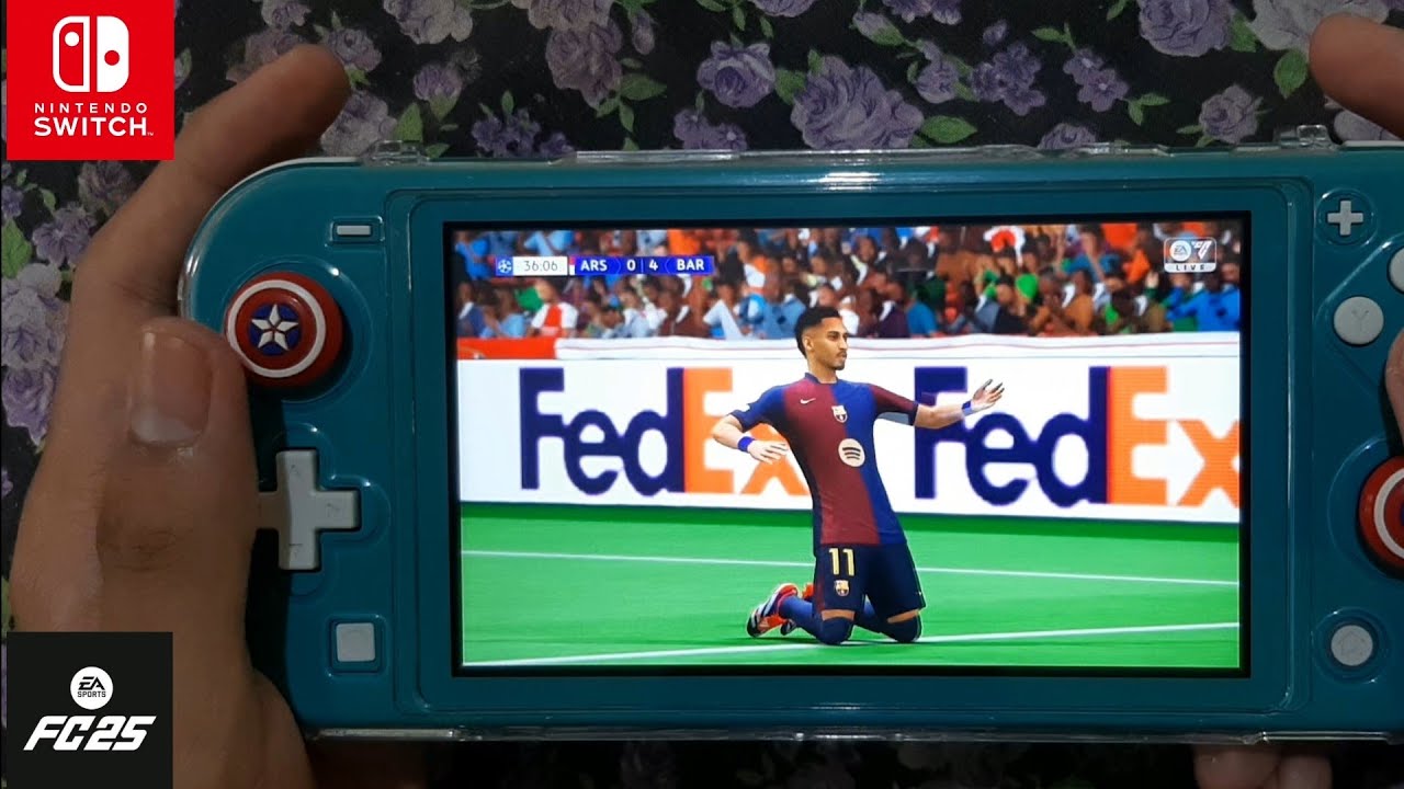 Gameplay EA Sports FC 25 Nitendo Switch Lite