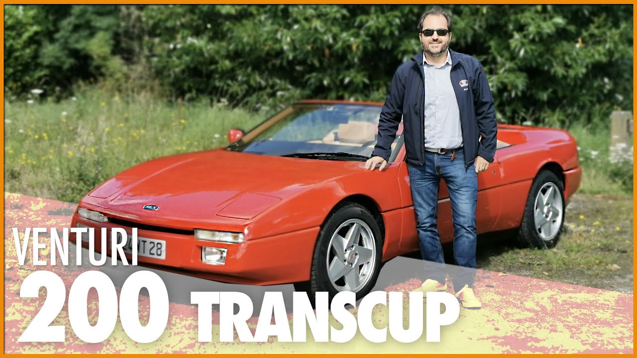 Venturi 200 Transcup 🇫🇷 Notre FERRARI à la Française (65 exemplaires dans le monde!)