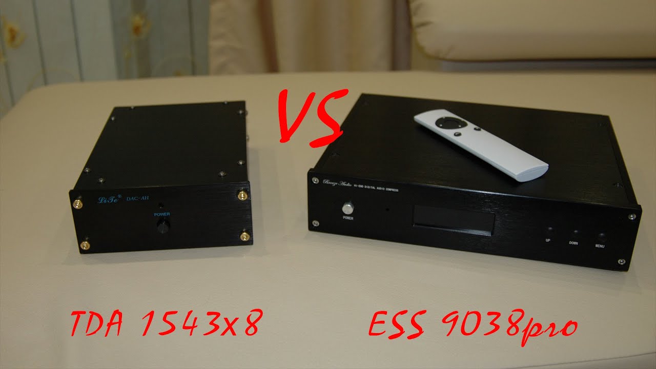 ЦАП Мультибит VS Дельта-сигма, LITE TDA1543 X8  VS ESS9038pro, WEILIANG AUDIO (Breeze audio)