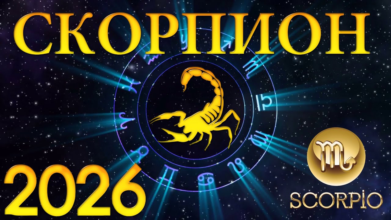 СКОРПИОН  в  год  ЛОШАДИ  2026 / ГОРОСКОП НА 2026 ГОД