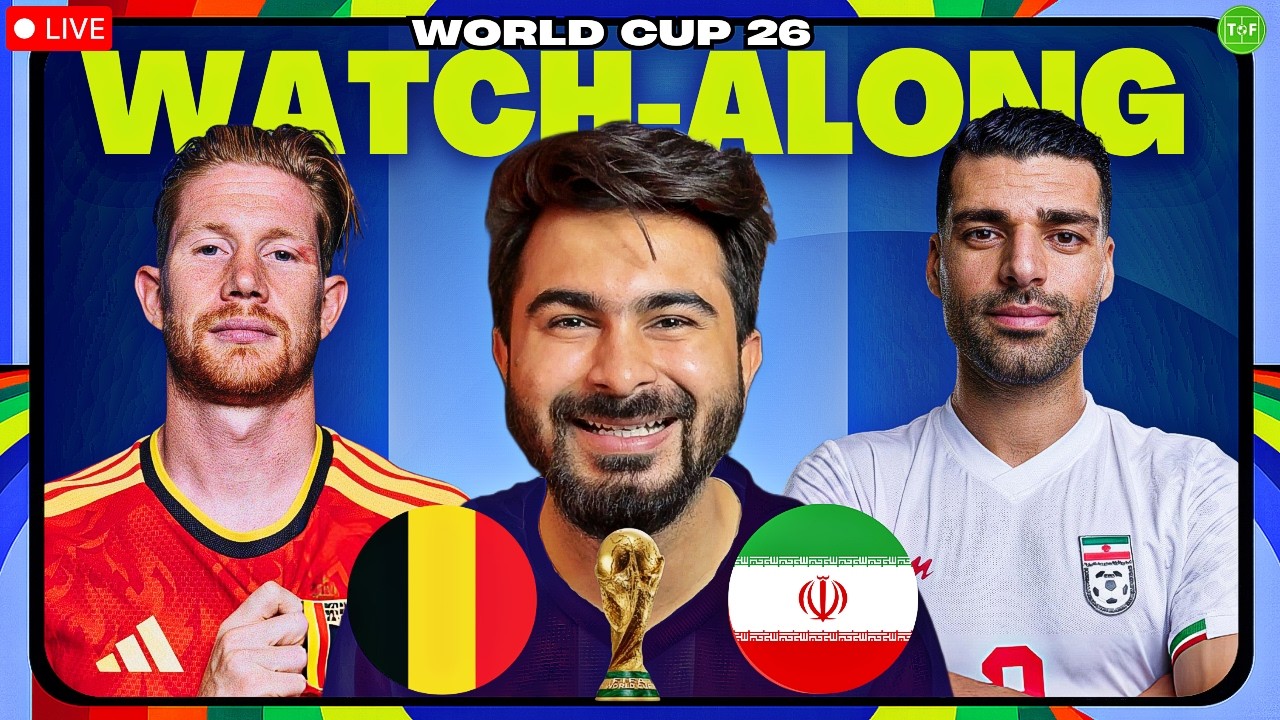 Belgium v Iran FIFA World Cup LIVE Watchalong | TFHD