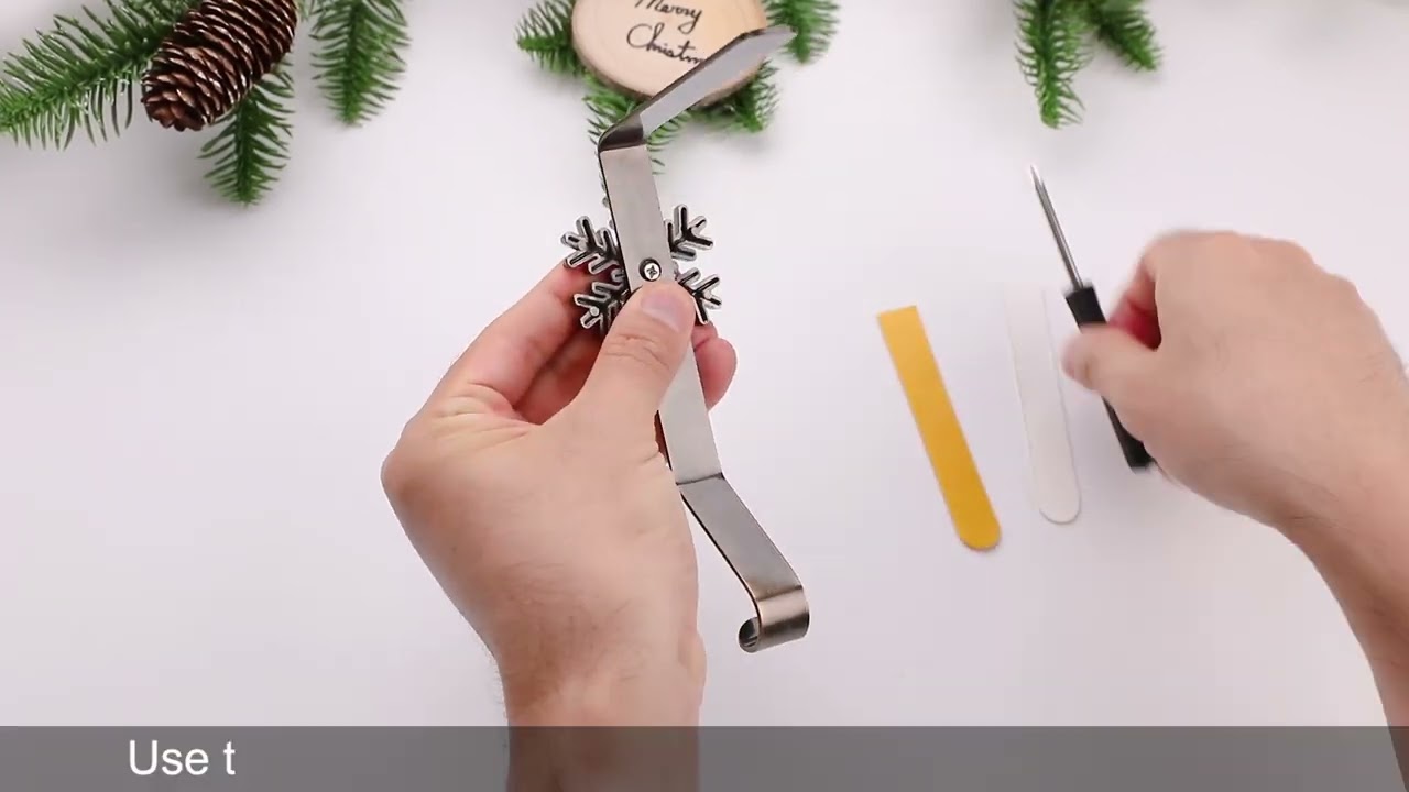 How to install the PEEKI Christmas Stocking Holders