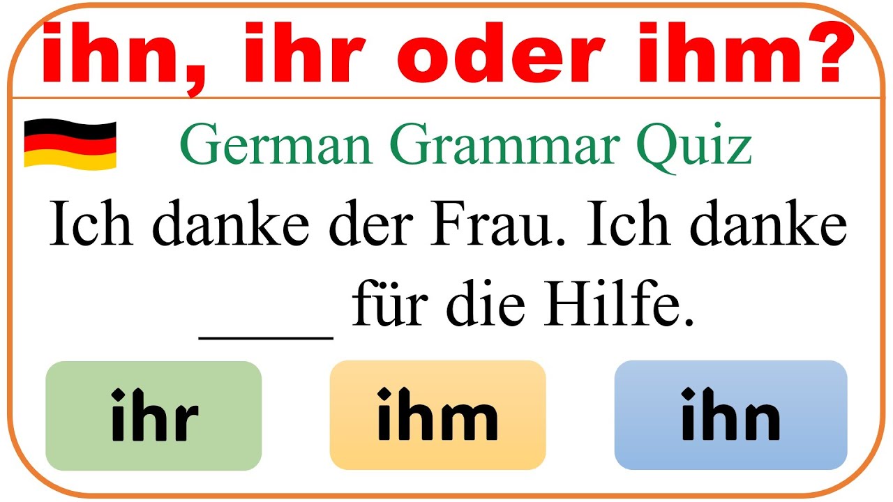 🧠 Test Your German: 
