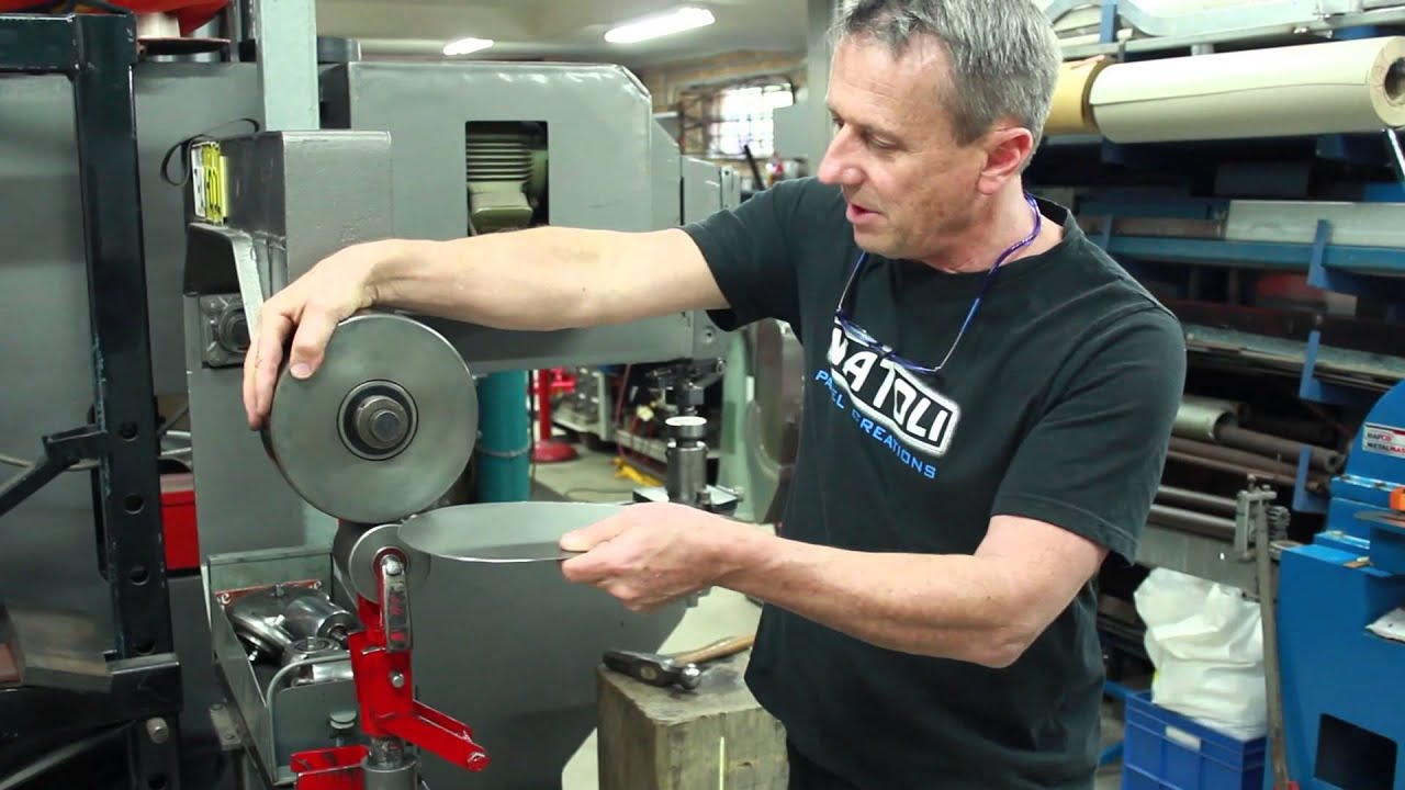 Using the English Wheel / Wheeling Machine