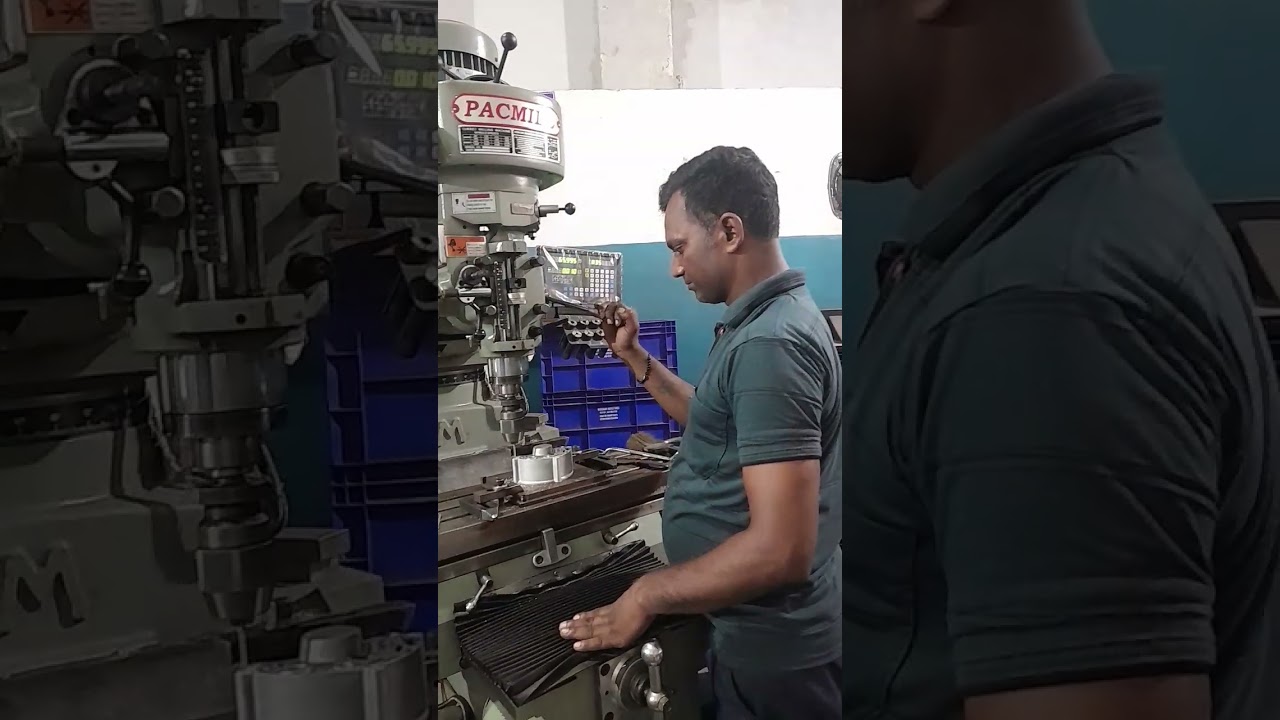 M1TR MACHINE #DRILLING#TAPPING#SHORTFEED