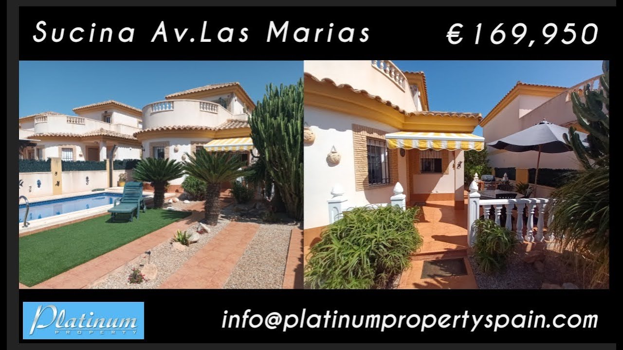 PP47449N 3 bedroom villa with pool in Sucina €169,900