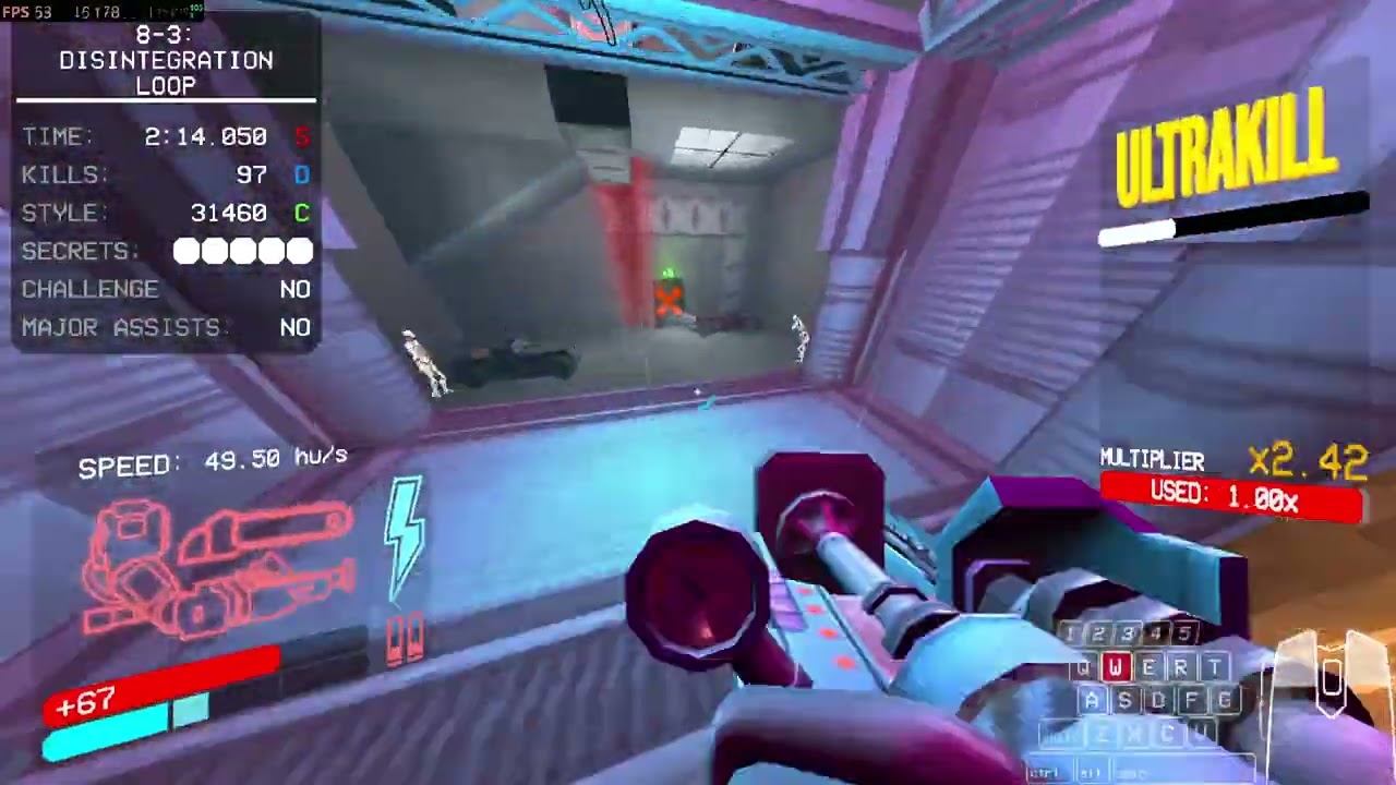 Ultrakill: 8-3 P% in 5:30.046
