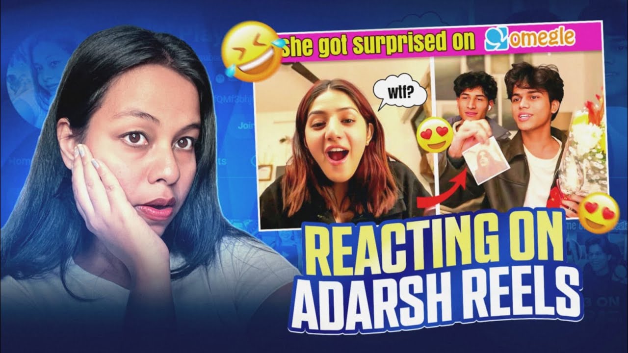 I Surprised EVERY SINGLE GIRL ON OMEGLE REACTION 😱🤯 | @adarshuc | @AditiPlays 