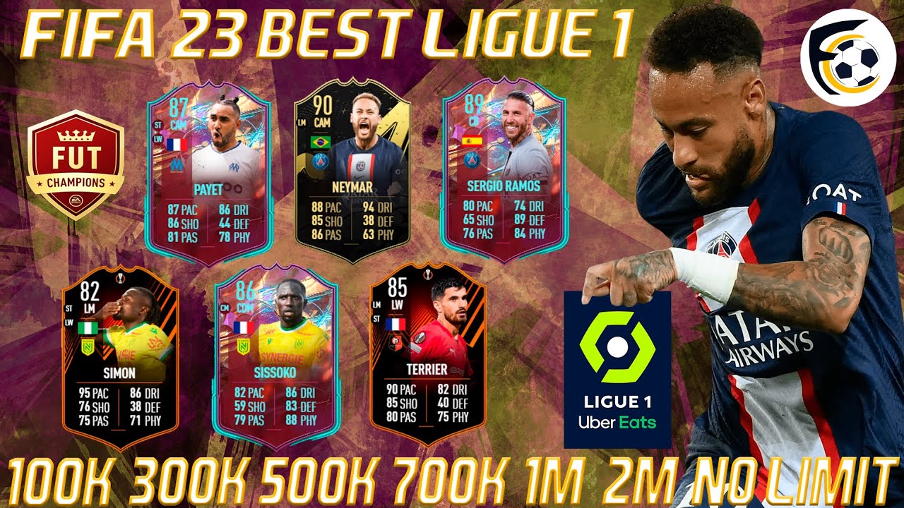 FIFA 23 BEST LIGUE 1 META TEAMS! FIFA 23 100K 300K 500K 700K 1M 2M SQUAD BUILDER WITH AI! #10