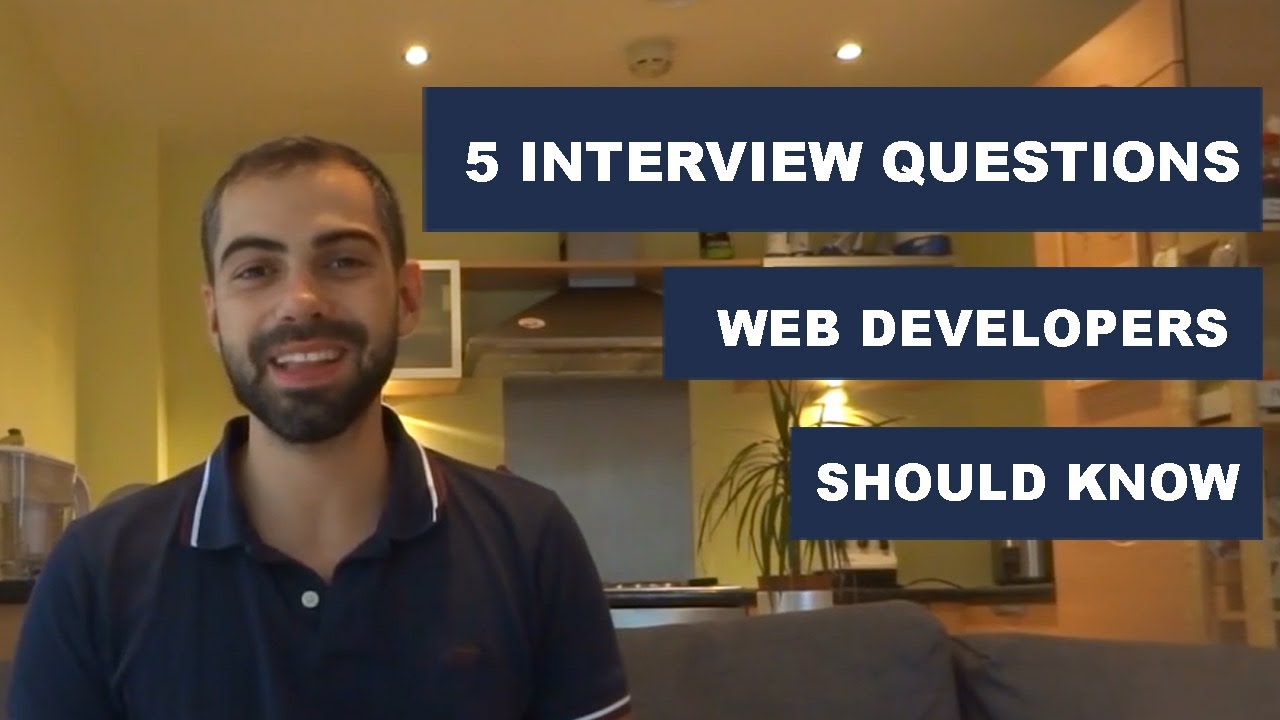 5 Interview Questions that every Frontend Web Developer Should Know