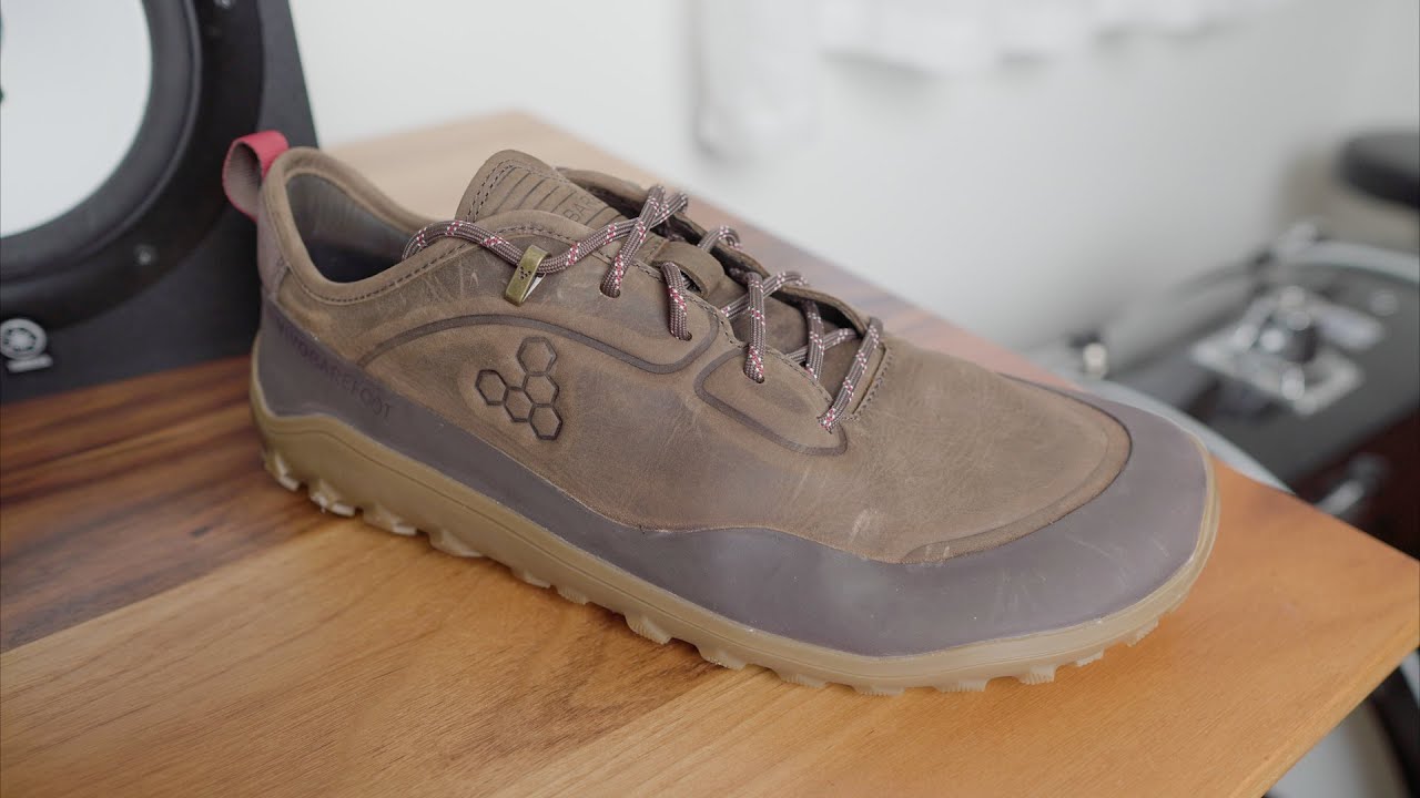 Ботинки TRACKER LEATHER LOW / vivobarefoot для походов