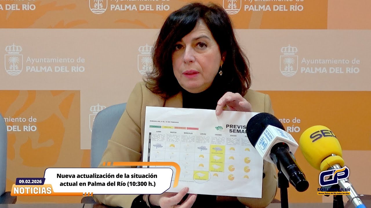 Nueva actualización de la situación actual en Palma del Río (10:30 h.)