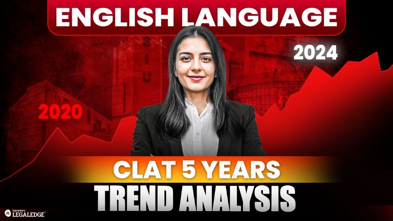 CLAT 2026 English Language: Last 5 Years' Trend Analysis (2021-2025 Papers)
