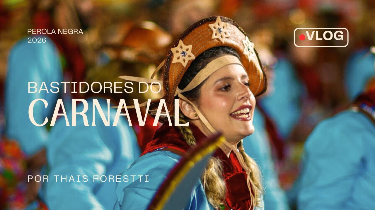 Bastidores do desfile da Pérola Negra Carnaval 2026 