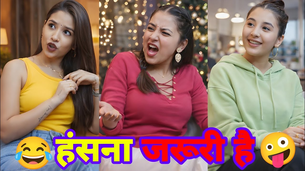 दम है तो हंसी रोक के दिखाओ 😂 Vishakha Jaatni 😂 New Instagram funny reels latest video 