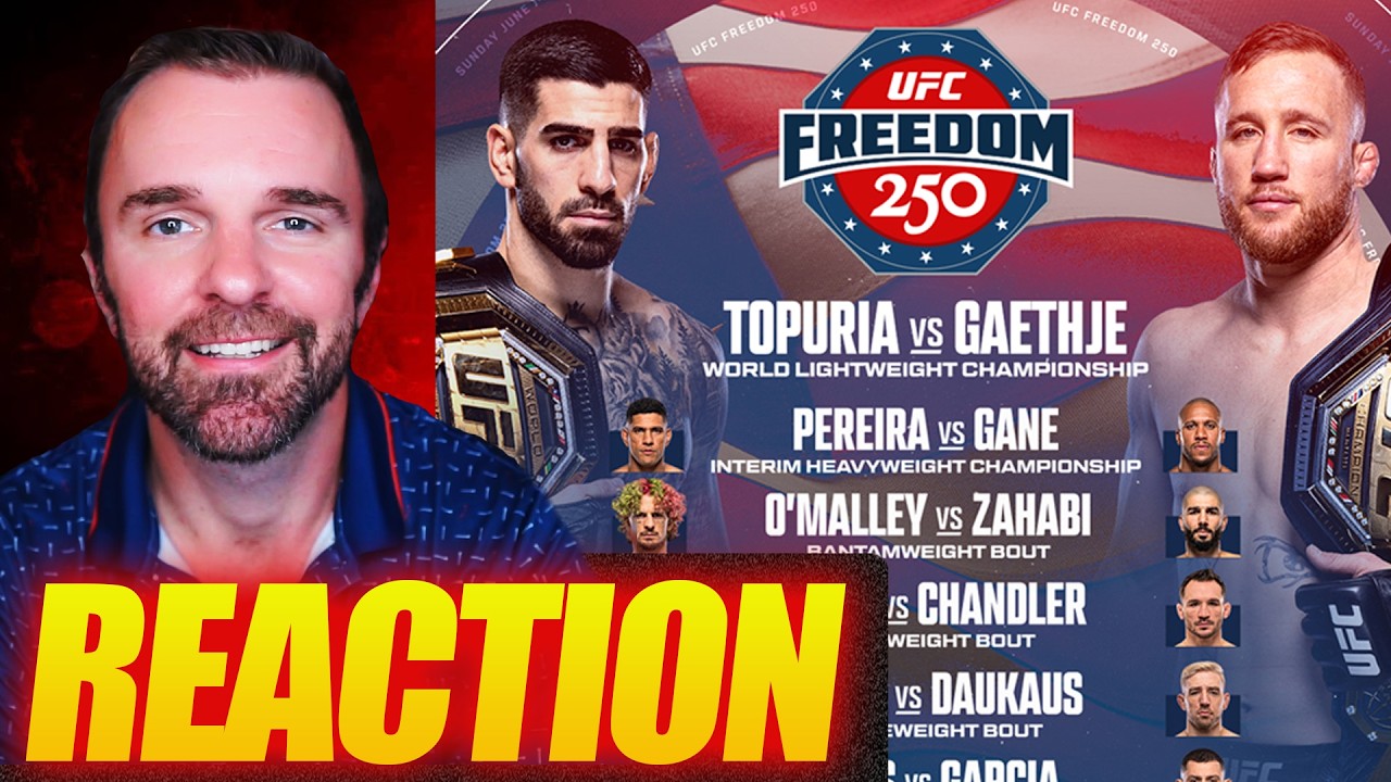 UFC White House event is OFFICIAL ✅ My Thoughts ...