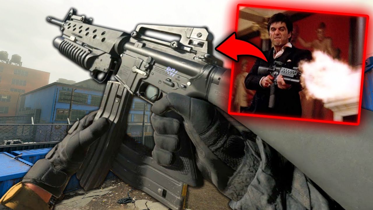 Tony Montana M16 Loadout from SCARFACE in Modern Warfare 3 Multiplayer Gameplay