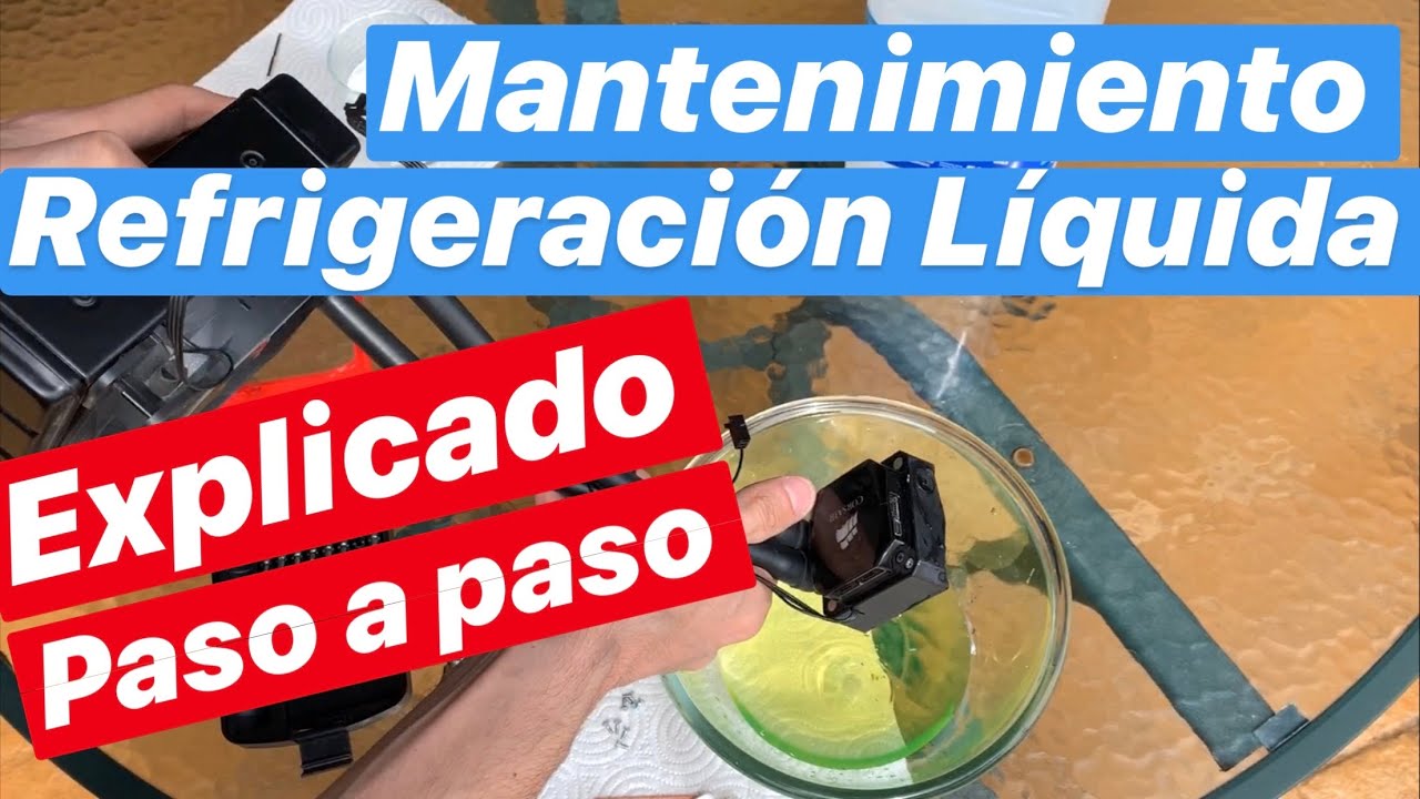 🔝 COMO Cambiar Liquido REFRIGERACIÓN LIQUIDA Pc El MEJOR MANTENIMIENTO De Refrigeración Liquida PC