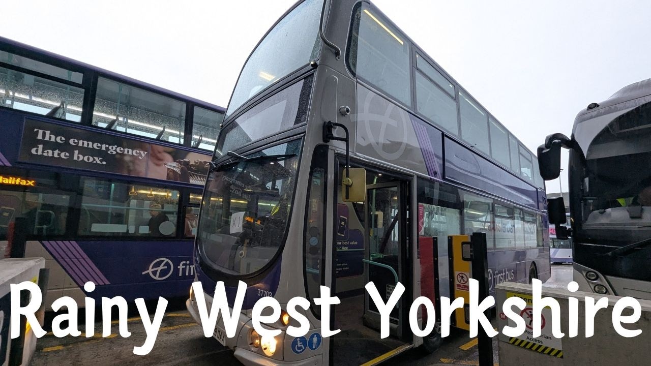 Wet weather in Yorkshire | Huddersfield to Halifax | February 2026